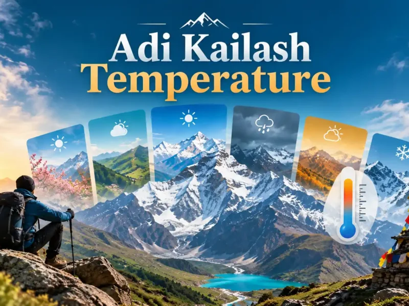 Adi Kailash Temperature: A Month-by-Month Weather Guide
